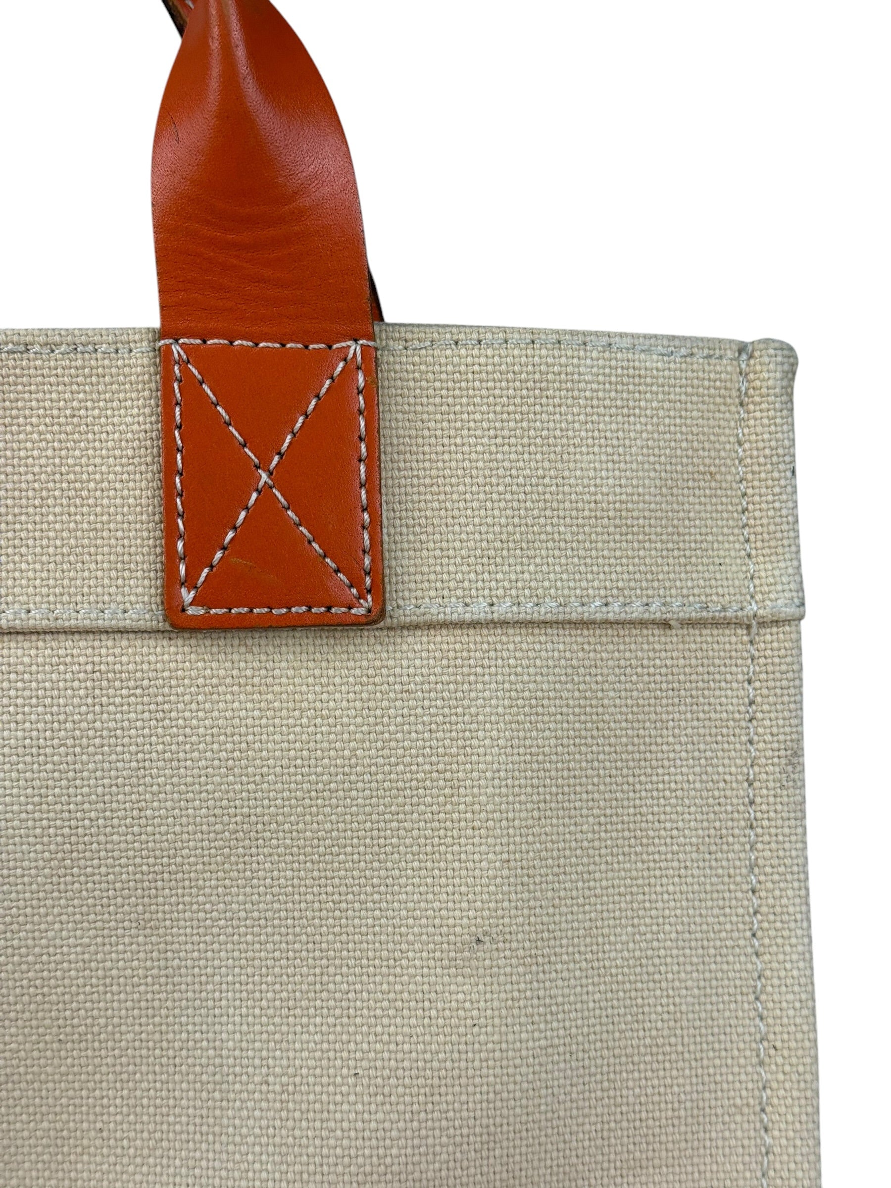 Burberry Blue Label Canvas and Leather Tote