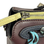 Fendi Burgundy By The Way 2 Way Boston Bag