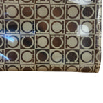 Salvatore Ferragamo Gancini Vinyl Tote/Hand Bag