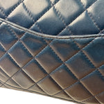 Chanel Blue Reissue 225 Double Flap Bag 1991