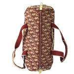 Christian Dior Vintage Red Trotter Boston Bag