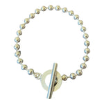 Gucci Vintage Ball Chain Silver Bracelet