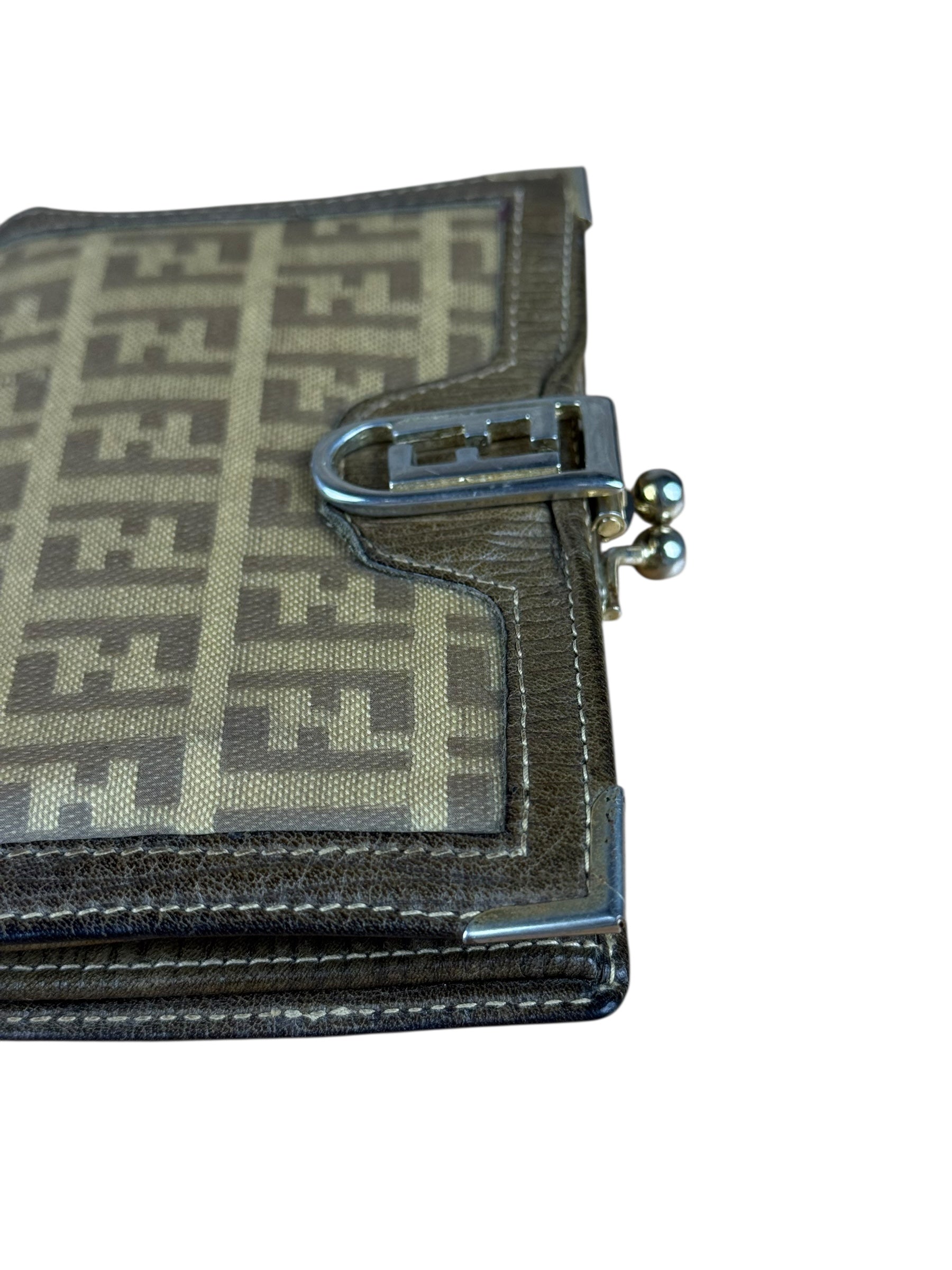 Fendi FF PVC Compact Wallet