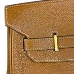 Hermes Birkin 35 Gold Brown Togo Leather Handbag 2001