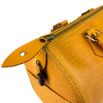 Louis Vuitton Yellow Epi Speedy 25