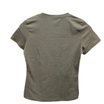 Christian Dior Green Short-Sleeve Diamonds/Pearls Studded T-Shirt