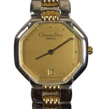Christian Dior 2Tone Octagon Champagne Dial