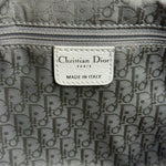 Christian Dior White Leather Gaucho Double Saddle Shoulder Bag