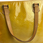 Louis Vuitton Yellow Vernis Houston Tote MM
