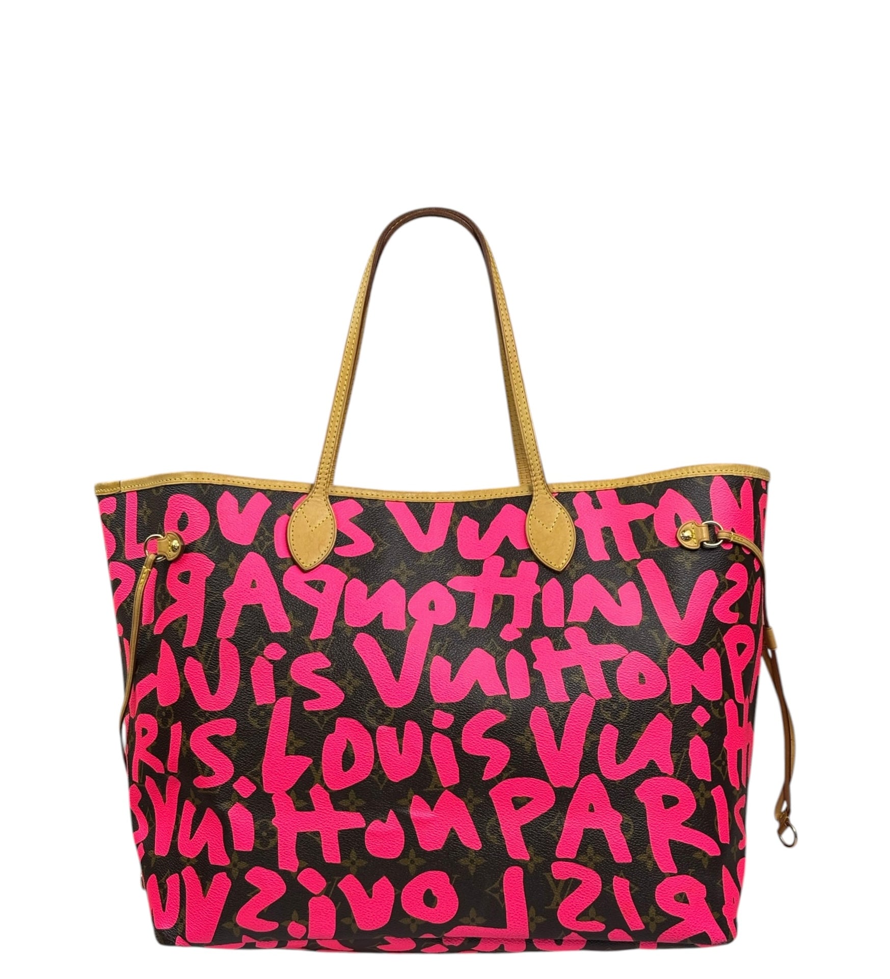 Louis Vuitton x Stephen Sprouse Graffiti Pink/Brown Monogram Neverfull GM