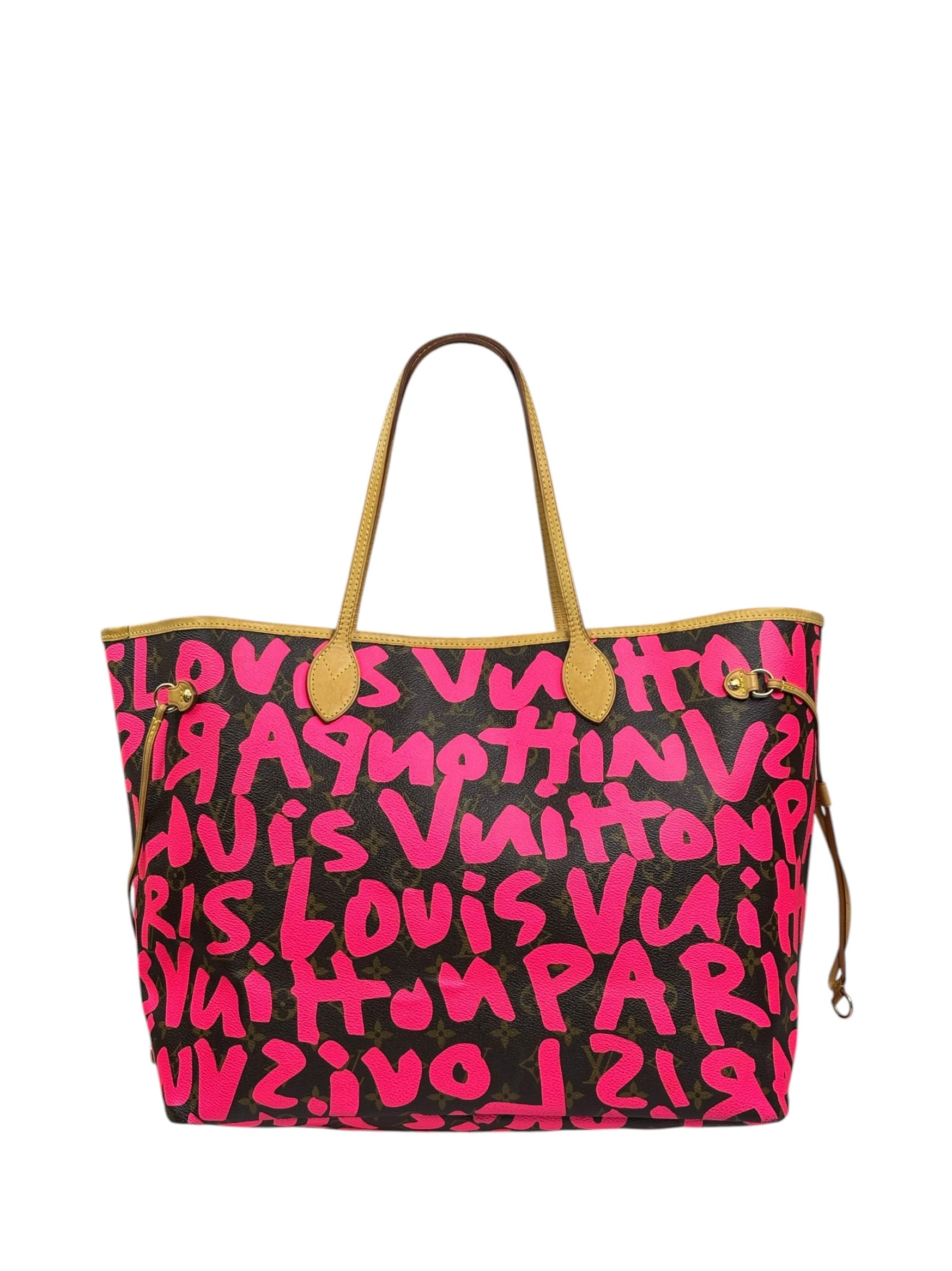 Louis Vuitton x Stephen Sprouse Graffiti Pink/Brown Monogram Neverfull GM