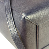 Celine Navy Grained Calfskin Belt Two-Way Bag