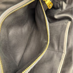 Miu Miu Vintage Pale Grey Vitello Leather Two-Way Bag