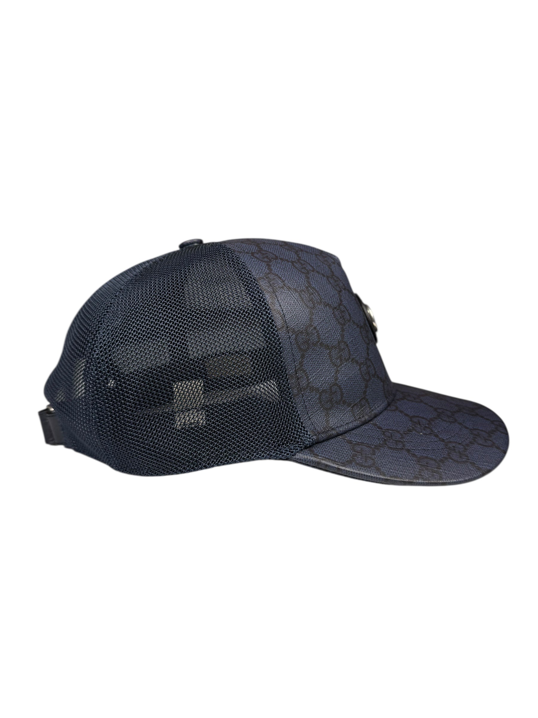 Gucci Trucker Hat Navy Blue