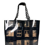 Chanel PVC Coco Window Tote Black 2003-04