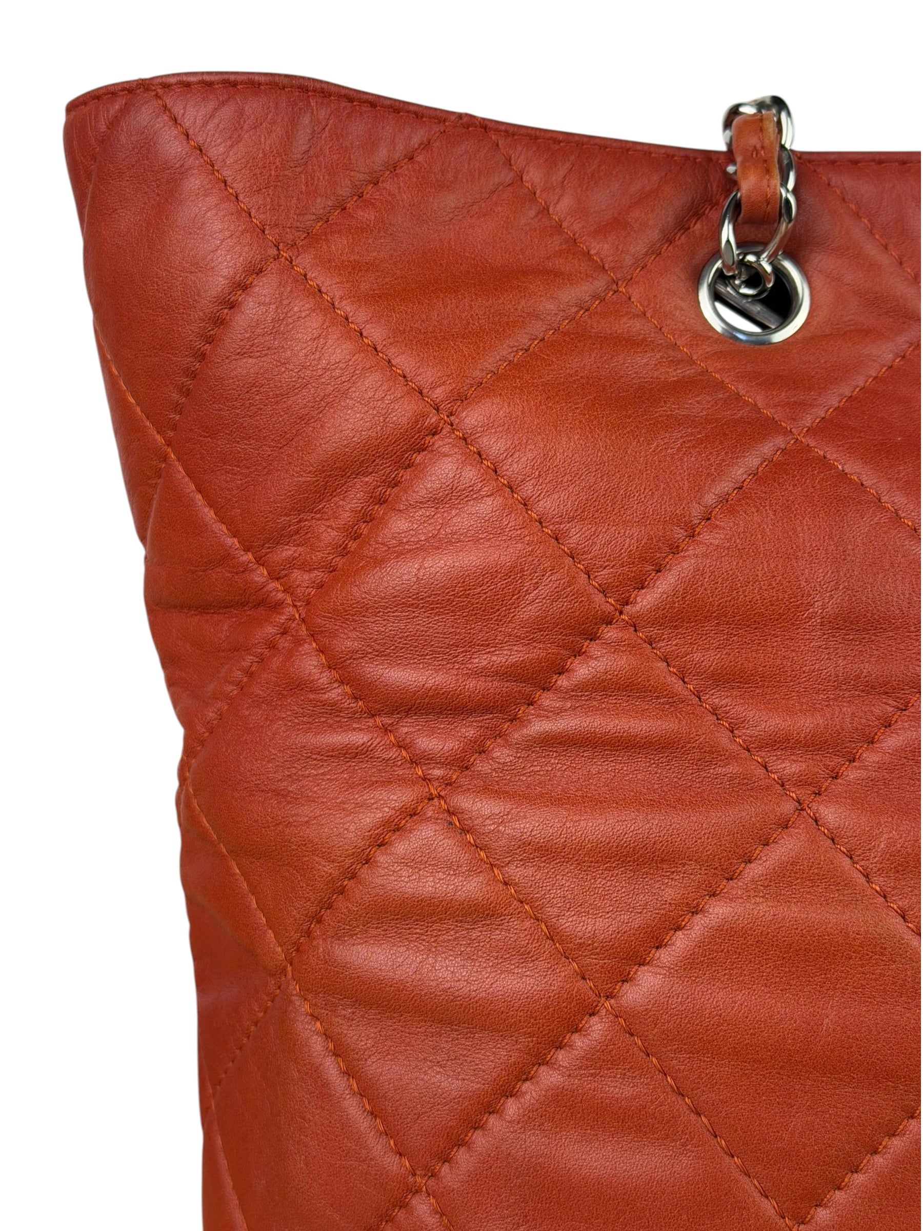 Chanel Quilted Lambskin In The Business North/South Tote 2010