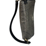 Valentino Black Leather Mario Spa Flap Bag