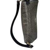 Valentino Black Leather Mario Spa Flap Bag
