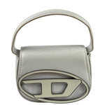 Diesel White Leather 1DR XS Two-Way Mini Bag