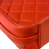 Chanel Red Quilted Lambskin Nano CC Box Camera Bag 2018