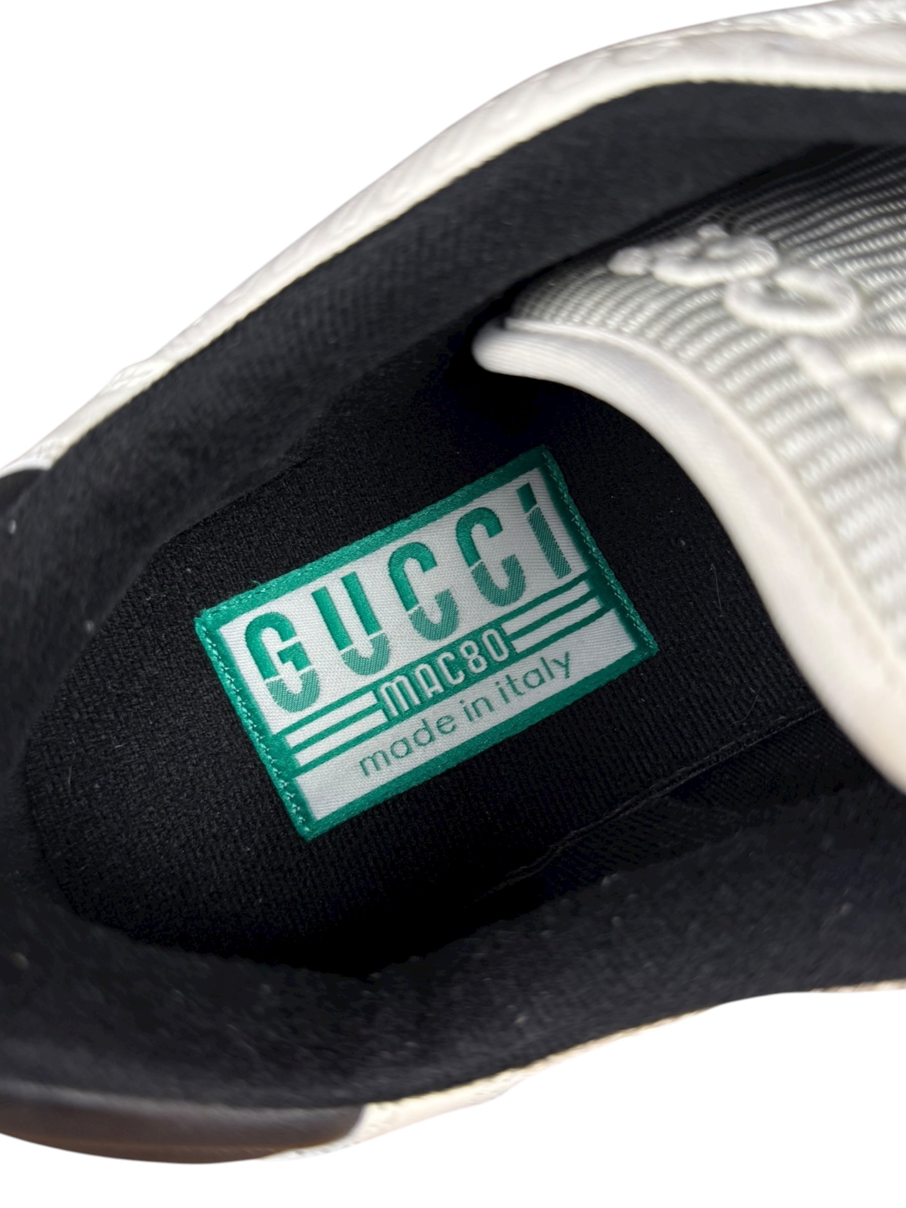 Gucci Mac80 Leather Sneaker White