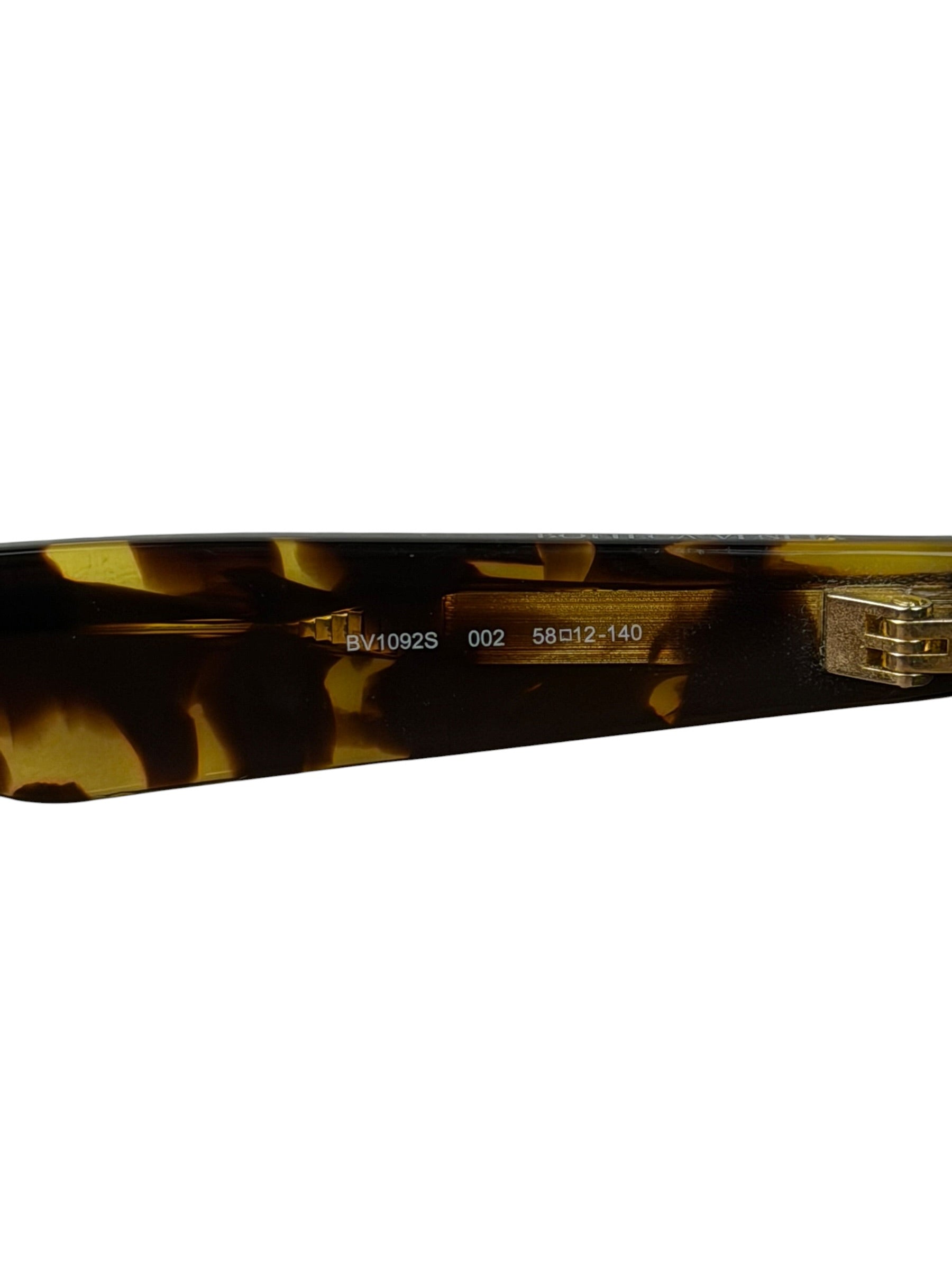 Bottega Veneta Tortoise Brown Cat-Eye Sunglasses