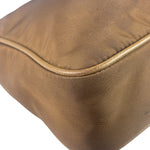 Prada Brown Nylon Pochette Shoulder Bag