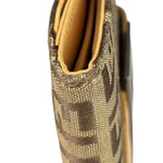 Fendi Beige Zucca Bi-Fold Wallet