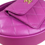 Chanel Caviar Polly Pocket Mini Hobo Bag 2023