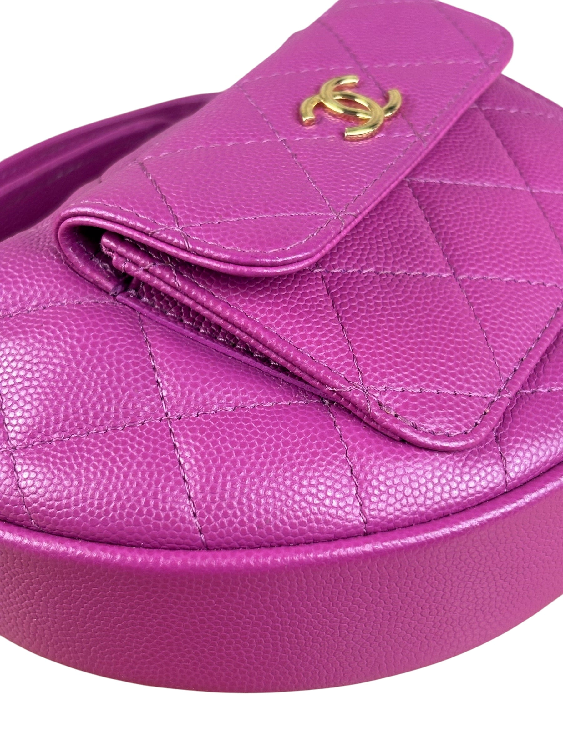 Chanel Caviar Polly Pocket Mini Hobo Bag 2023