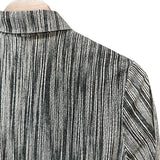 Bottega Veneta Black/White Stripped Button-Down Dress