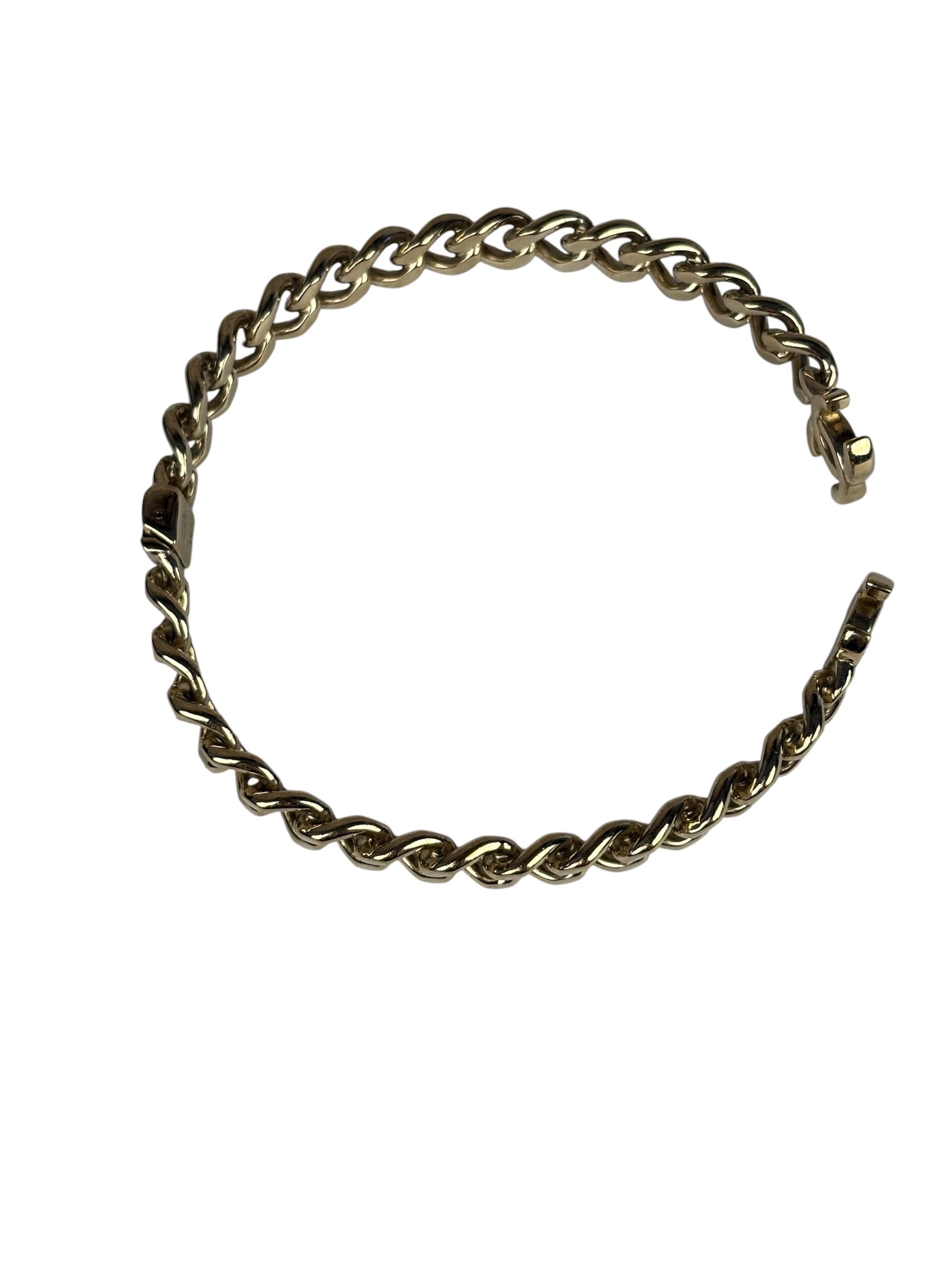Chanel Gold Chain-Link Choker Necklace