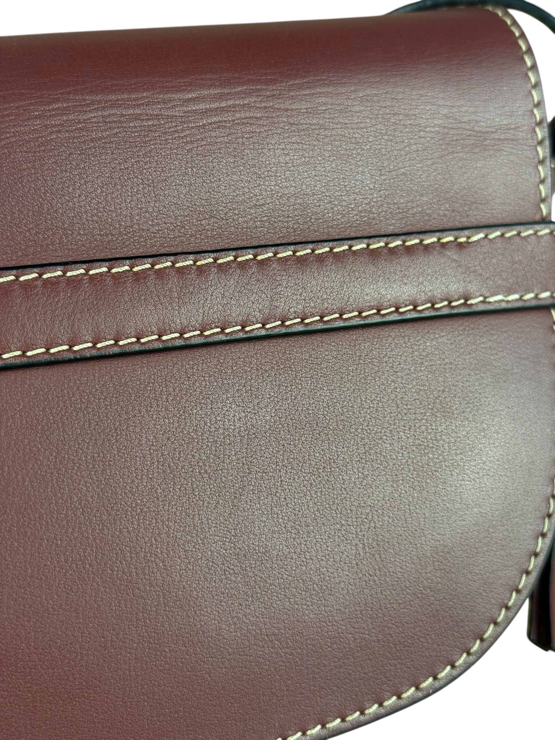 Loewe Mini Burgundy Gate Crossbody