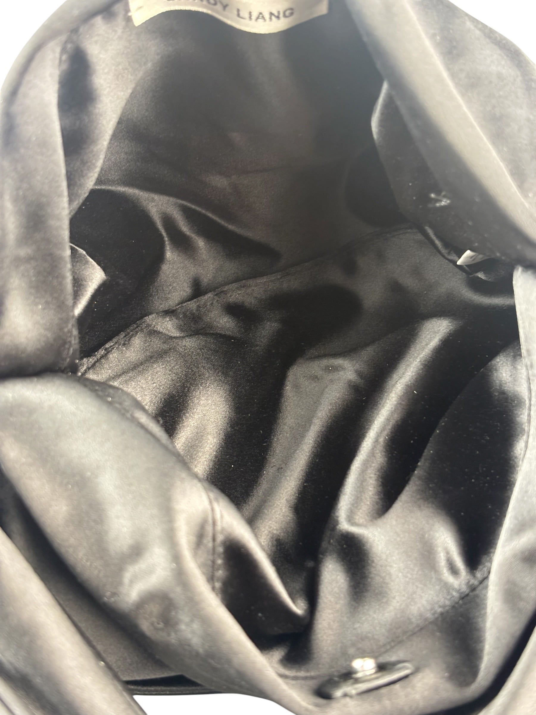 Sandy Liang Black Stain Boy Scout Bag