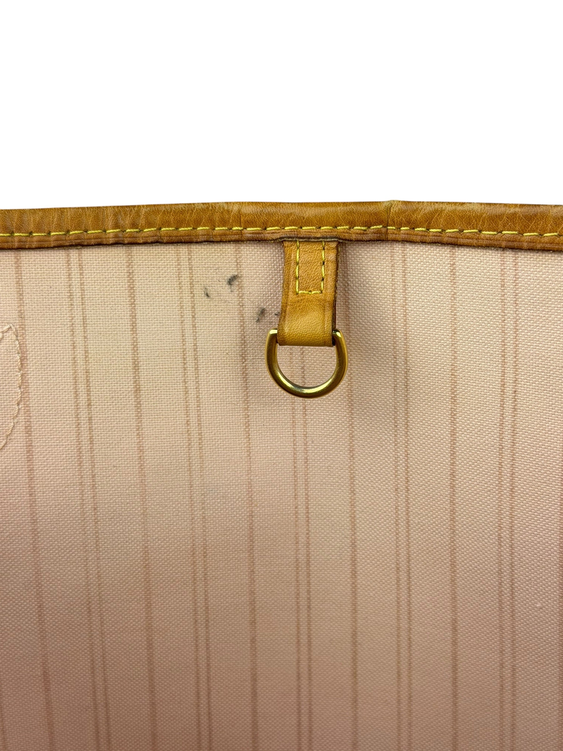 Louis Vuitton Limited Edition Pink Damier Azur Tahitienne Neverfull GM