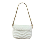 Louis Vuitton White Leather New Wave Multi Crossbody Pochette