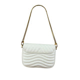 Louis Vuitton White Leather New Wave Multi Crossbody Pochette