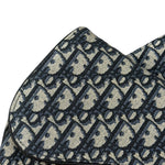 Christian Dior Navy Oblique Saddle Crossbody Bag