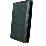 Louis Vuitton Vintage Green Taiga Cardholder