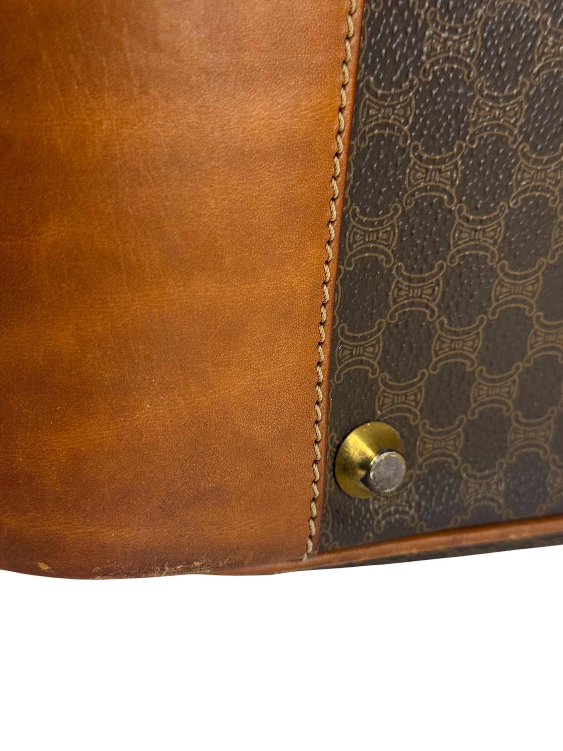 Celine Vintage Macadam Travel Bag
