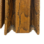 Vintage Snakeskin Top Handle Bag