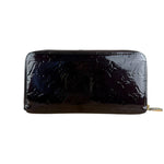 Louis Vuitton Monogram Vernis Amarante Long Zippy Wallet