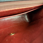 Chanel Black Quilted Half Moon Flap Bag 1990