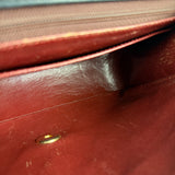 Chanel Black Quilted Half Moon Flap Bag 1990