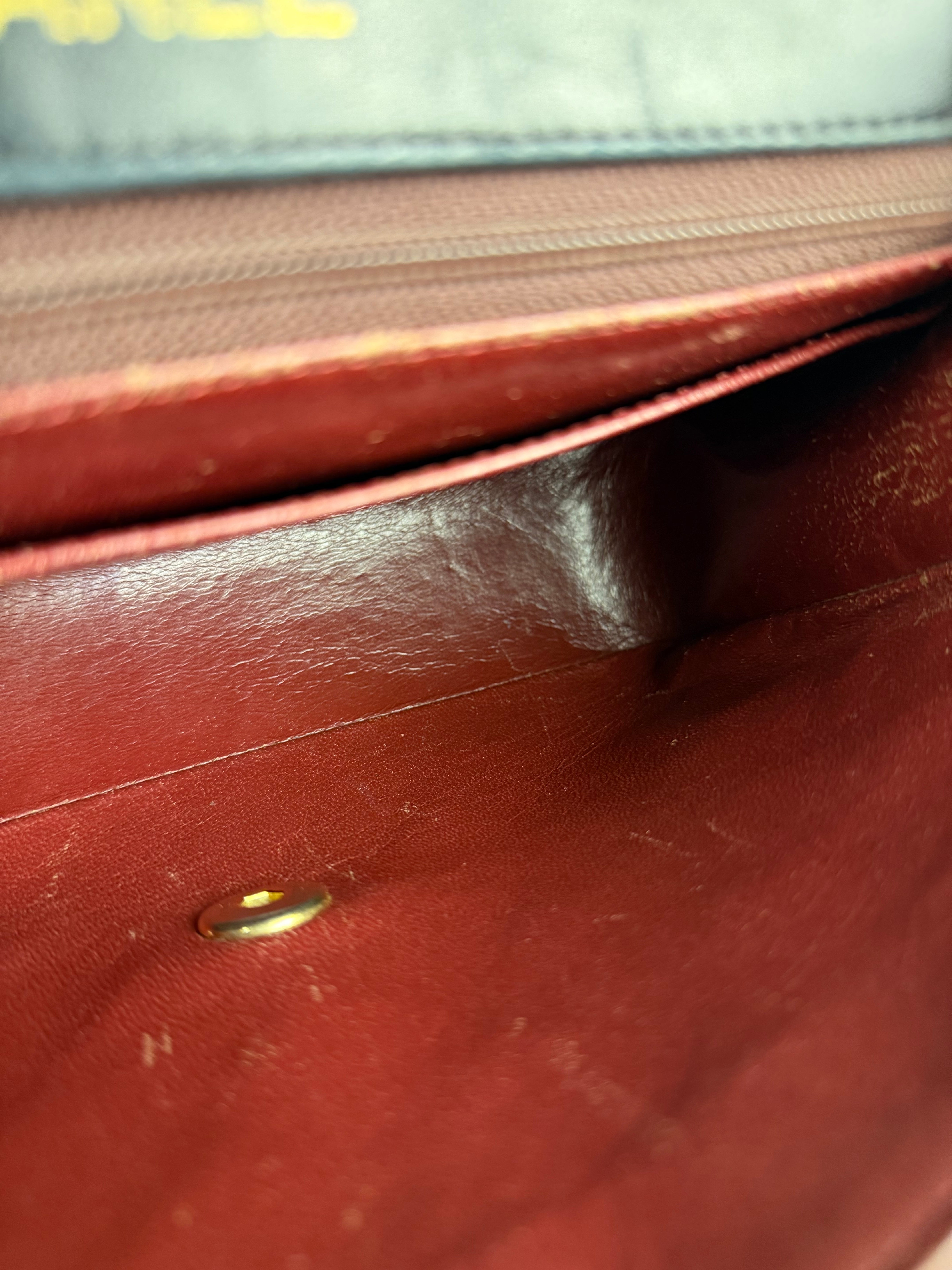 Chanel Black Quilted Half Moon Flap Bag 1990