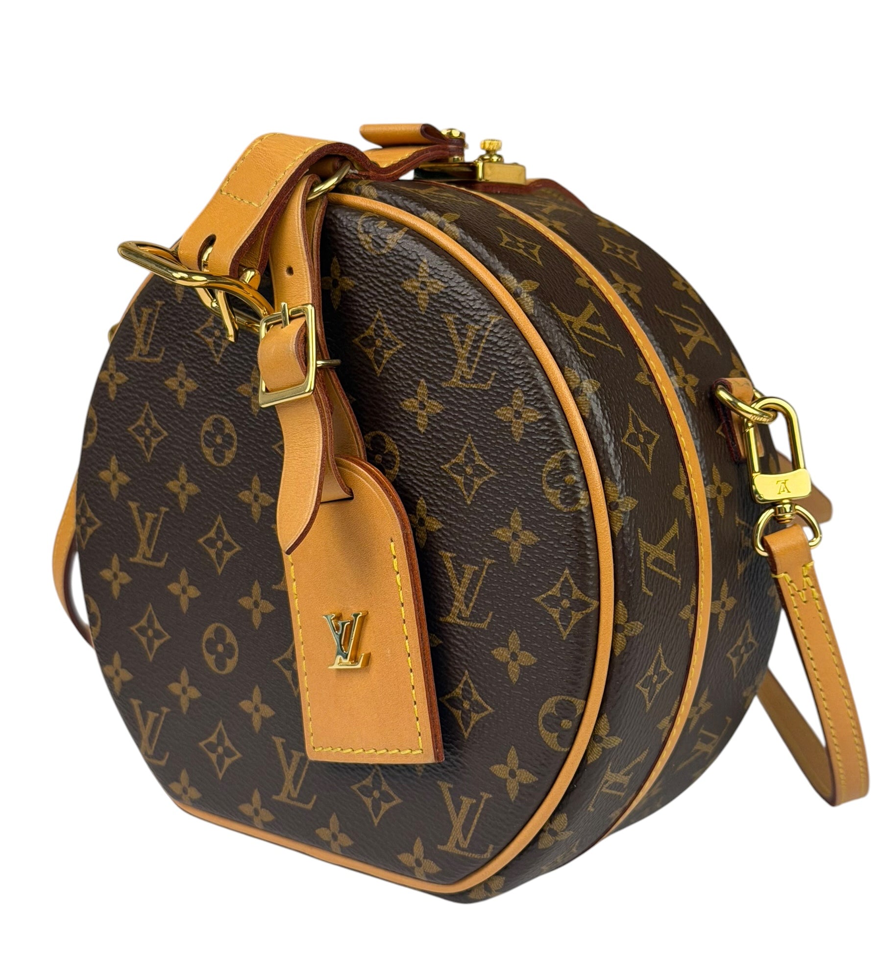 Louis Vuitton Monogram Petite Boite Chapeau Two-Way Bag