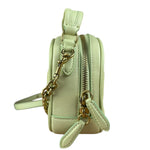 Coach Lime Nappa Leather Top Handle Bag