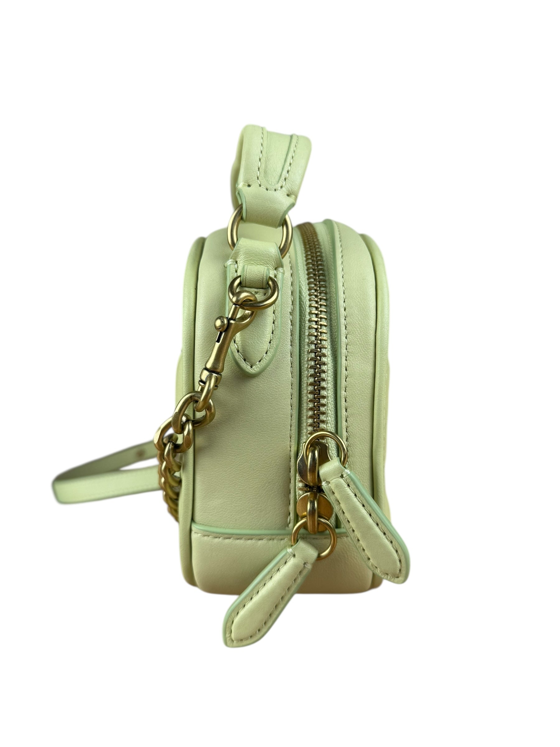 Coach Lime Nappa Leather Top Handle 2Way Bag – 17th St