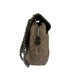 Chanel Bicolor Quilted Leather Chain Flap Bag 2011
