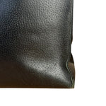 Gucci Vintage Black Leather Shoulder Tote